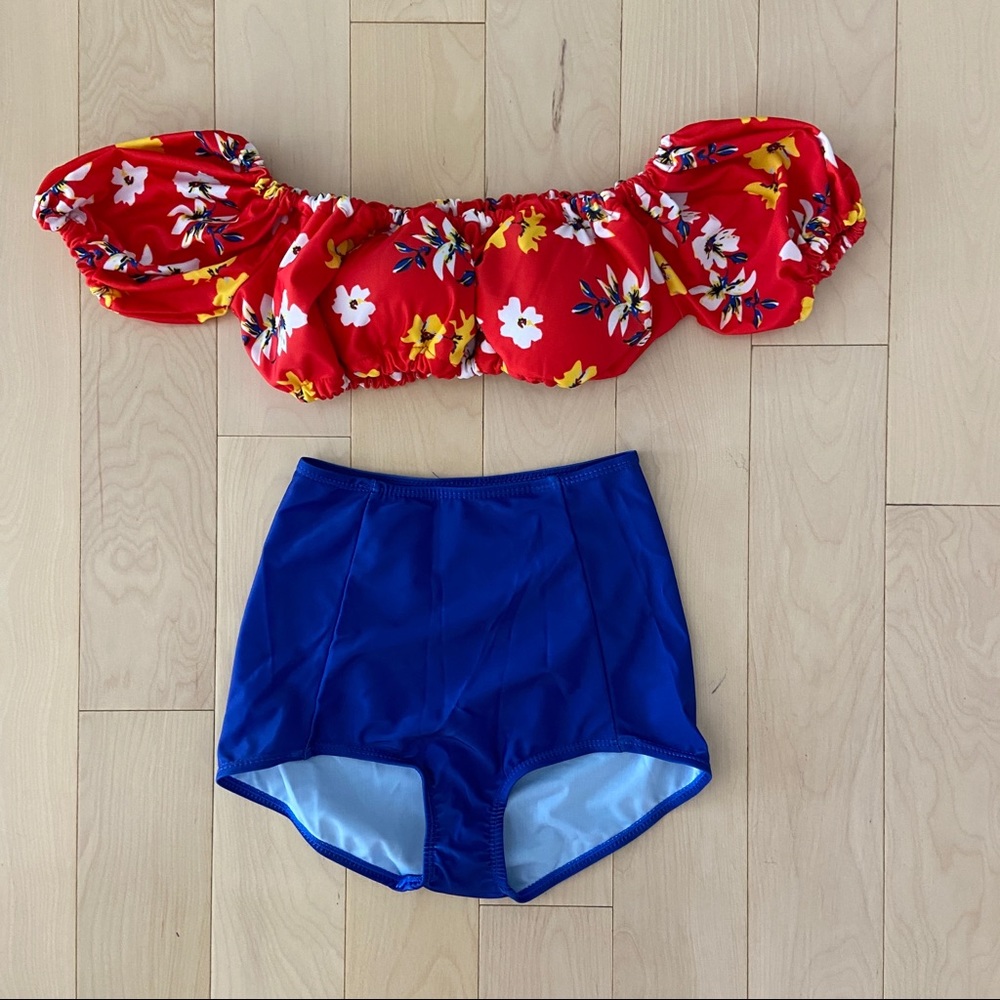 Off the Shoulder Swimsuit